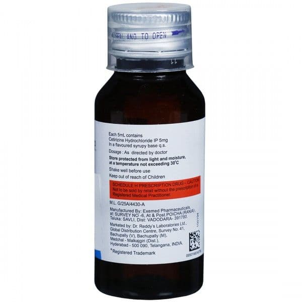 Cetzine Syrup 60 ml