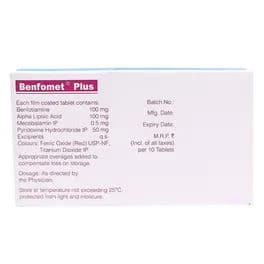 Benfomet Plus Tablet (10 Tab)