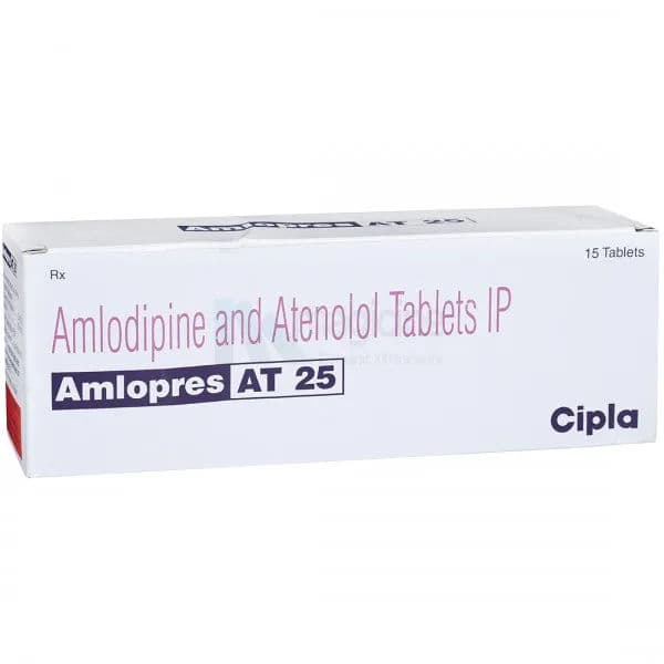 Amlopres AT 25 mg Tablet (15 Tab)