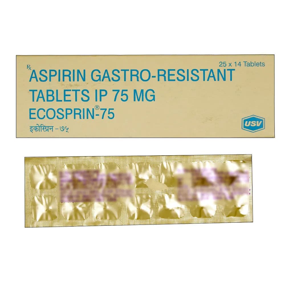 Ecosprin 75 mg Tablet
