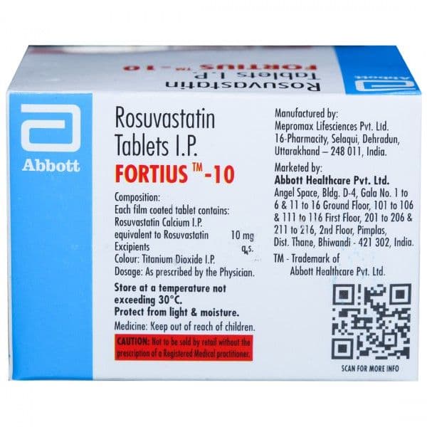 Fortius 10 mg Tablet (10 Tab)