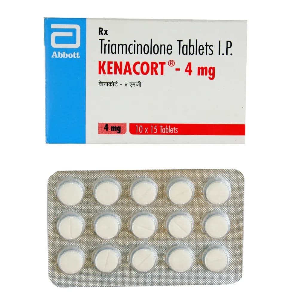 Kenacort 4 mg Tablet (15 Tab)