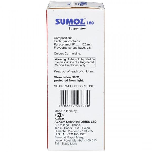 Sumo L 120 mg Suspension 60 ml